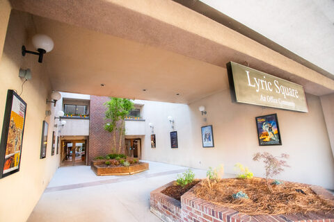 The Lyric Square entrance
